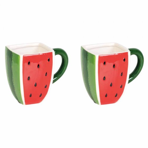 Keramik Geschirr "Melone"