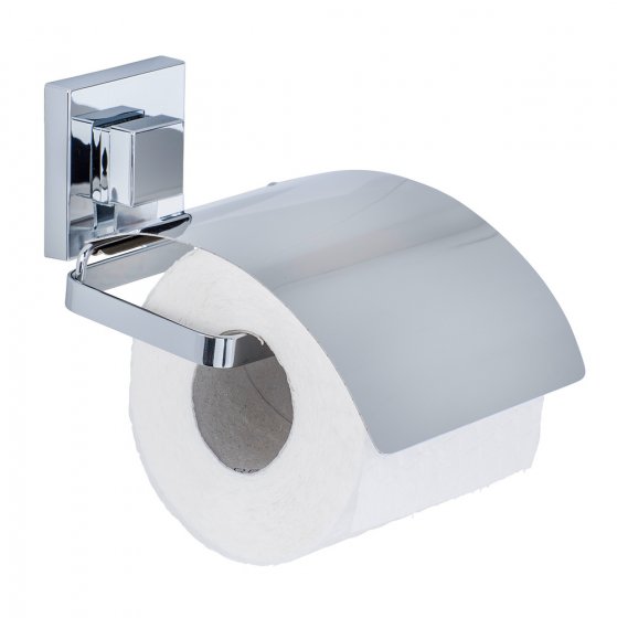 Vacuum-Loc® WC-Set Mod. Quadro 2-teilig Edelstahl, WC-Garnitur und Toilettenpapierhalter, rostfrei 
