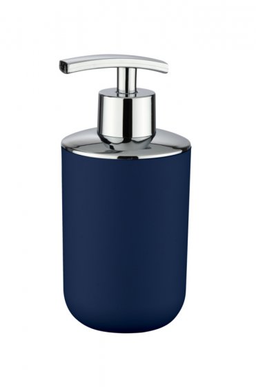 Bad-Accessoire-Set Mod. Brasil Dunkelblau 4-teilig, bruchsicher 