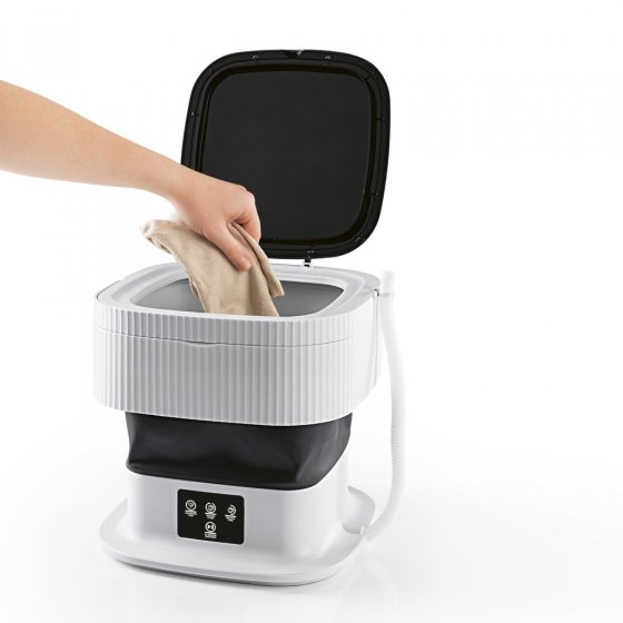 Faltbare Mini-Waschmaschine