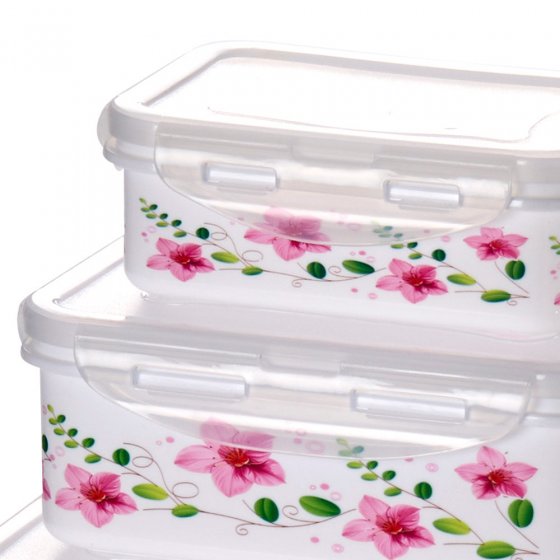 Klickdosen-Set"Clematis"10Tlg.