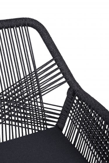 Sitzgruppe "POMONA" grau,4er-Set 