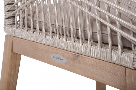 Sitzgruppe "POMONA" braun, 4er-Set 