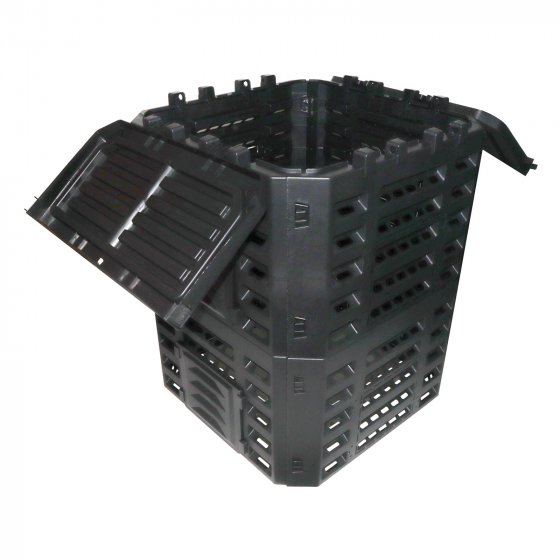 Praktischer Komposter für Garten zur Herstellung von Humus 