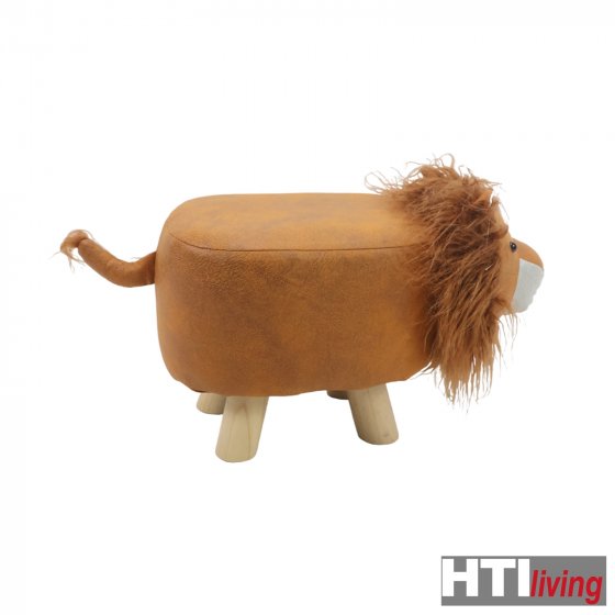 Hocker für Kinder Tiermotiv Löwe 