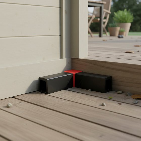 Flexible Doppelfalle für Ratten 