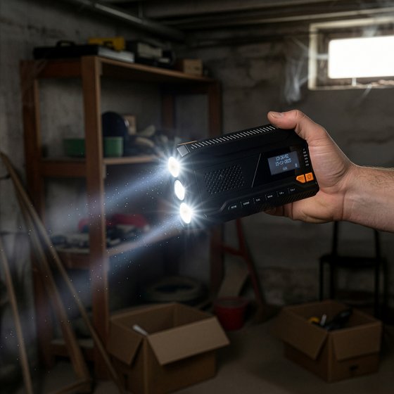 DAB+-Kurbel-und Solarradio 