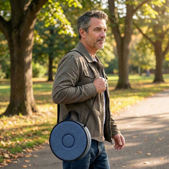 Höhenverstellbarer XXL-Sitzhocker 