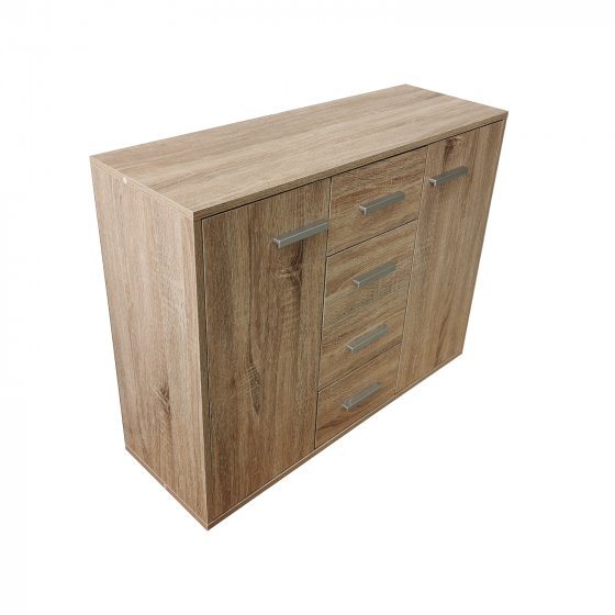 Sideboard Nina mit 4 Schubladen Sonoma 