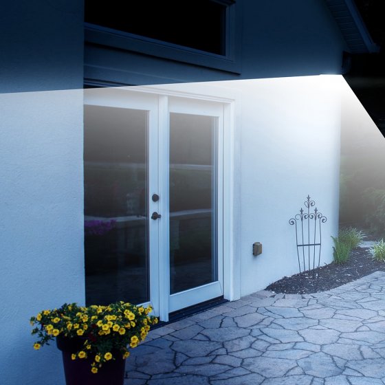 Solar-Sicherheitslicht mit Fernbedienung 