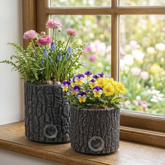 Selbstbewässernde Pflanztöpfe 