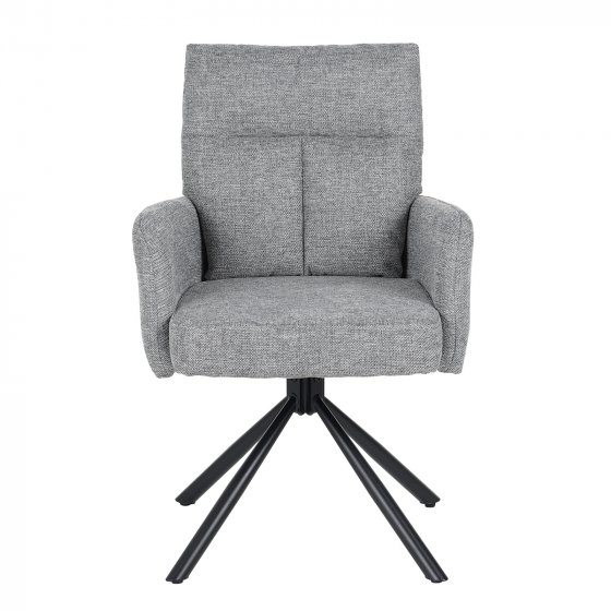 Drehstuhl Kyra Hellgrau 