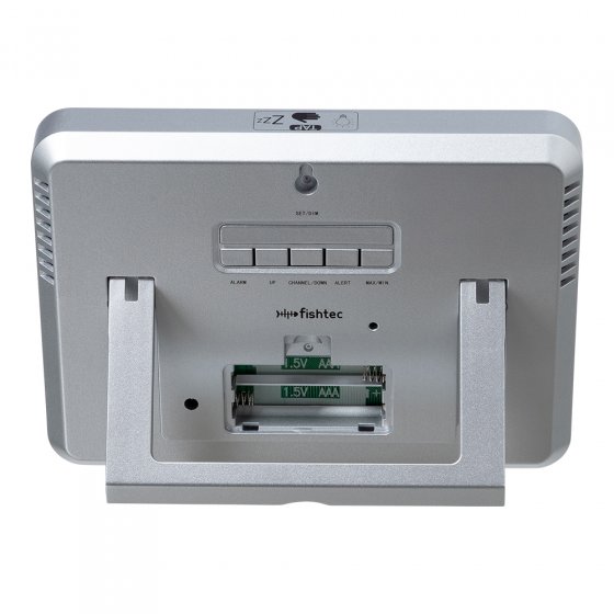 Funk-Wetterstation in Holzoptik 