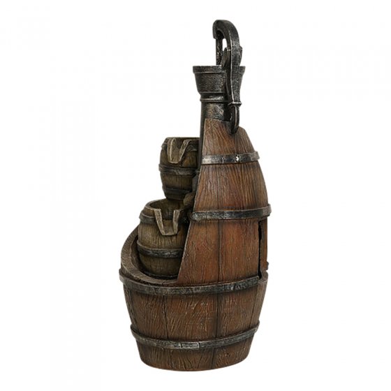 Solar-Brunnen Whiskey-Fässer 