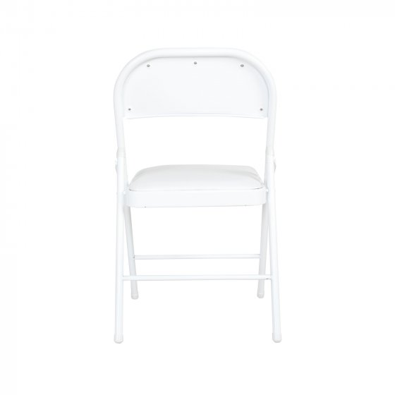 2er Set Klappstühle mit Polsterung Metallgestell und PVC Bezug 