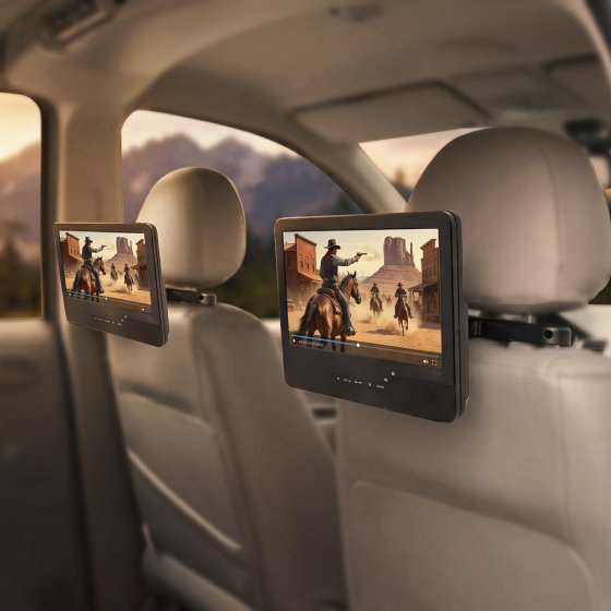 DVD-Spieler -Duo für KFZ 