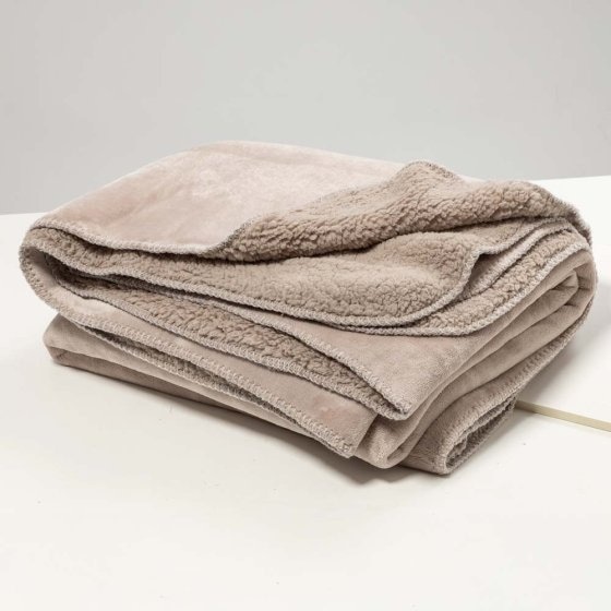 Wendbare Wohndecke Taupe