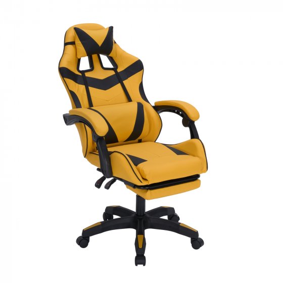 Gaming Stuhl Krit Eco Gelb-Schwarz