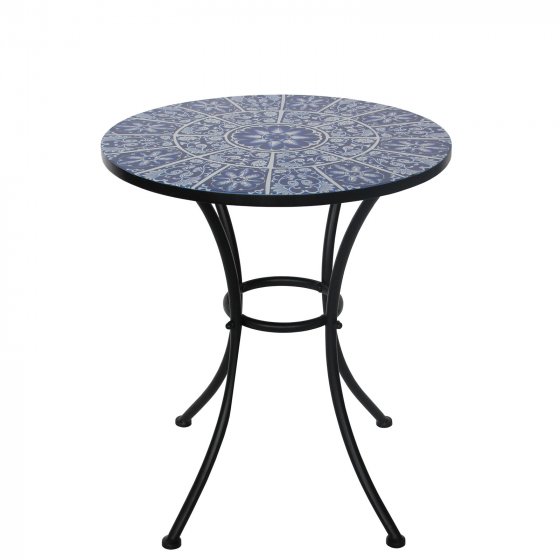 Tisch und 2 Stühle Marocco Blau 
