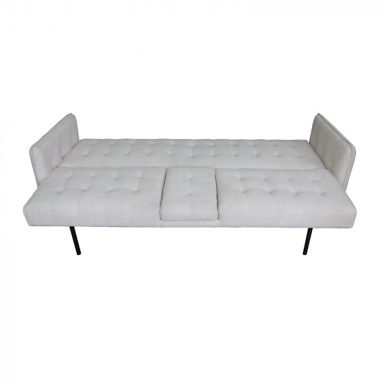 Sofa mit Knopfsteppung Elouisa Grau