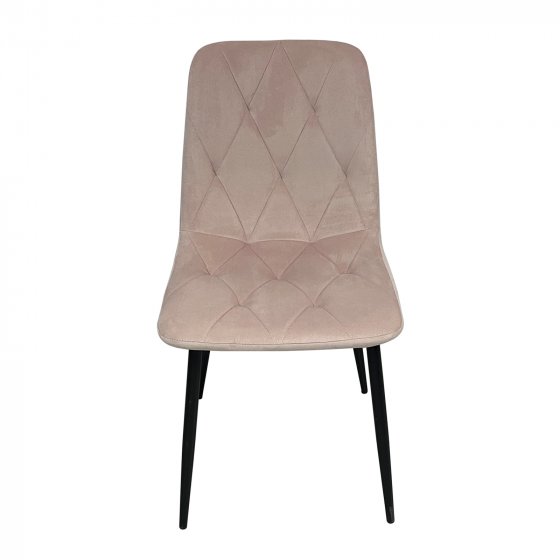 Stuhl Mesa Eco 2er-Set Velvet Rosa