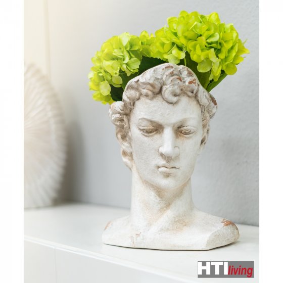 Pflanzgefäß Apollon Büste Hermes 