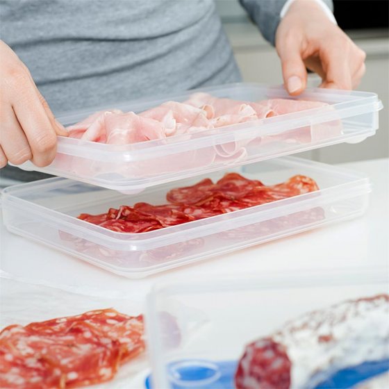 Aufschnittboxsystem 1,65 L + 1,0 L Clip   Close 