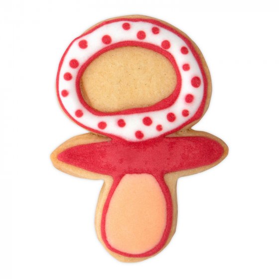 Ausstechform Schnuller Geburt 