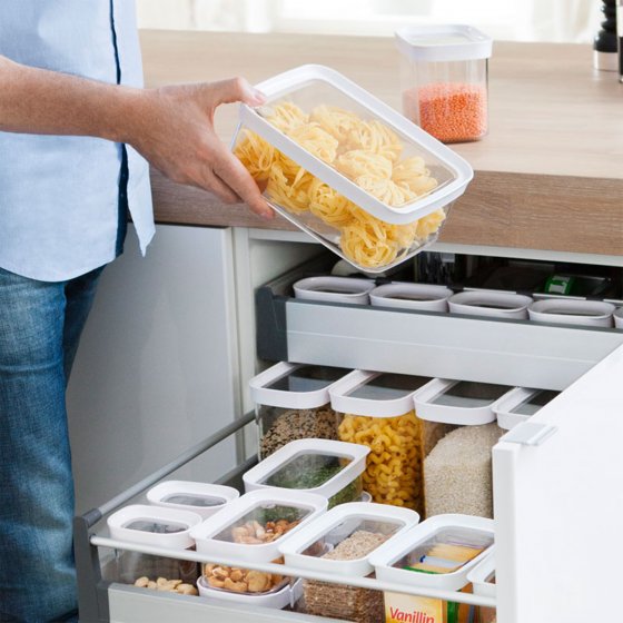 Trockenvorratsdose rechteckig 2 Liter OPTIMA 