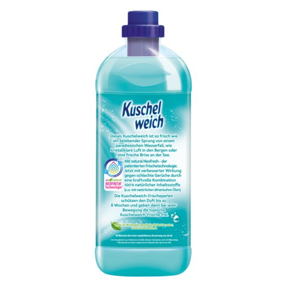 Kuschelweich Frischetraum Weichspüler für 38 Waschladungen 1000ml 