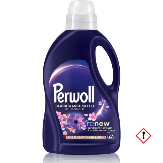 Perwoll Black Waschmittel Blütenmeer renew 27 WL 1350ml 