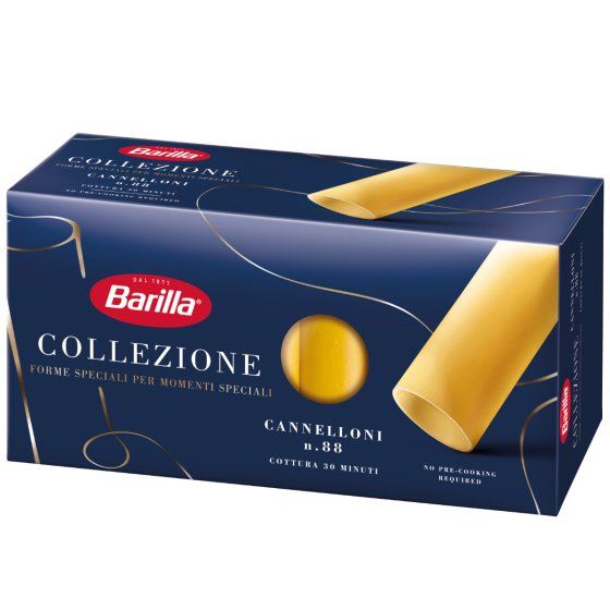 Barilla Cannelloni La Collezione Pasta aus Hartweizen 250g 4er Pack 