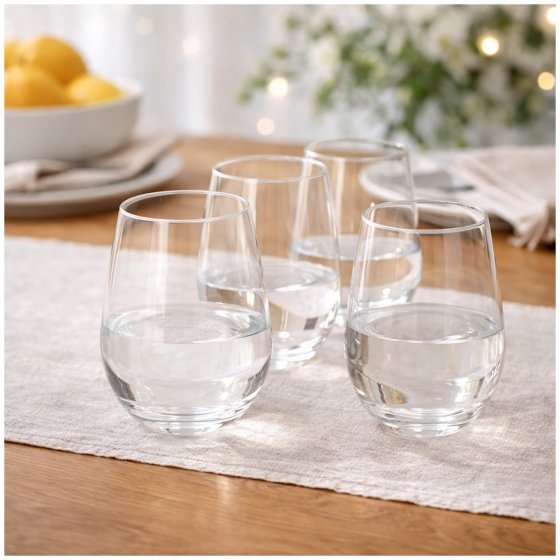 Wasserglas, bauchig 4 St. 350 ml 