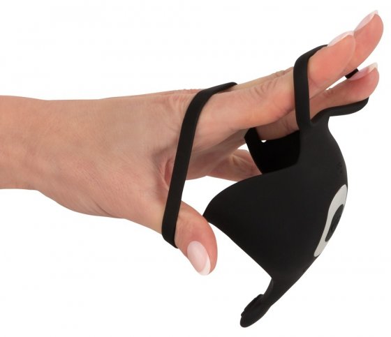 Hodenvibrator Cock ring with RC ball massager 
