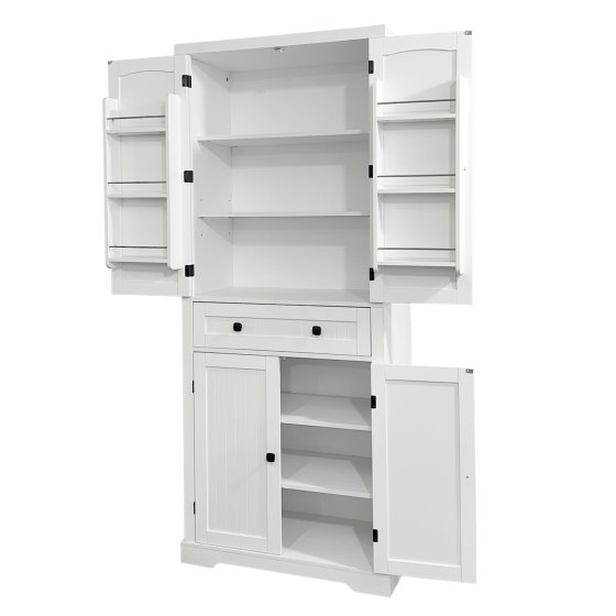 Buffetschrank Thekla Landhausstil Weiß 