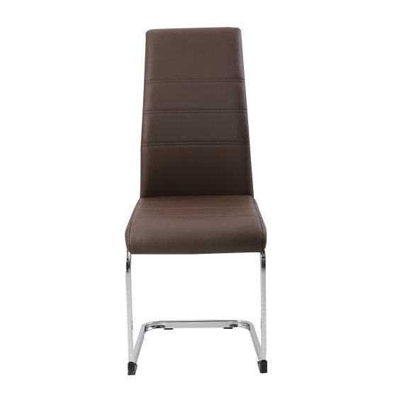 Schwingstuhl SallyC PU Braun 
