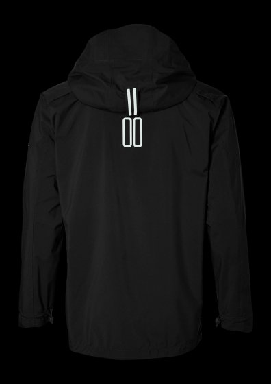 Fahrrad-Regenjacke Herren Skane, jet black 