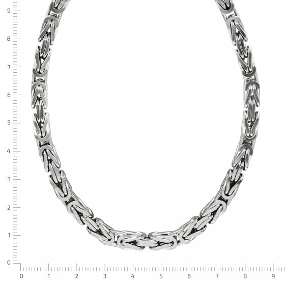 Halskette Silber 925 poliert Königskette 6mm breit 