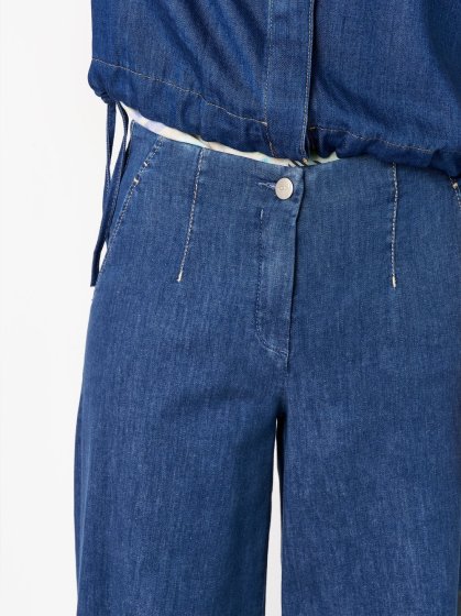 Loose-fit-Jeans Jenny Palazzo 