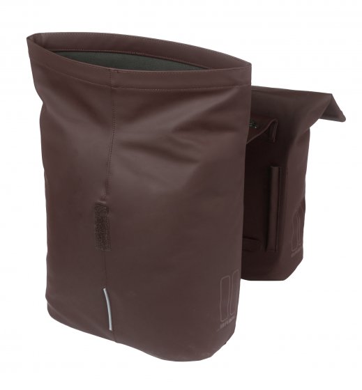 Doppelpacktasche "City" MIK , roasted brown 