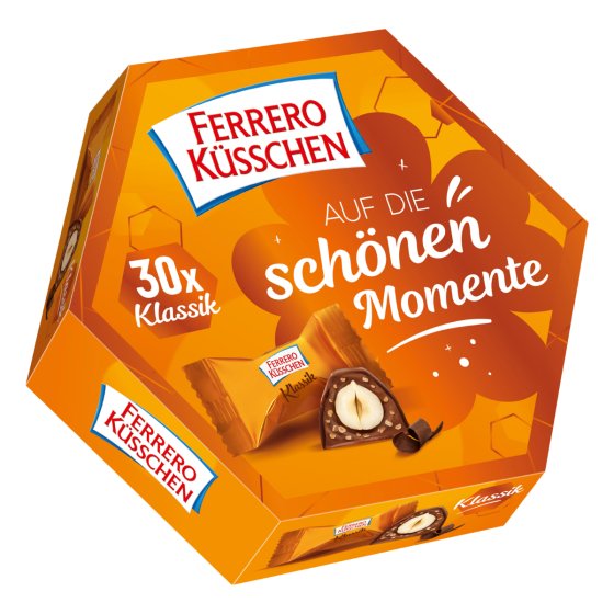 Ferrero Küsschen Klassik Nusspralinen-Spezialität Packung 267g 