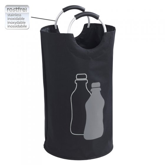 Flaschensammler Mod. Jumbo Schwarz, Multifunktionstasche, 69 l 