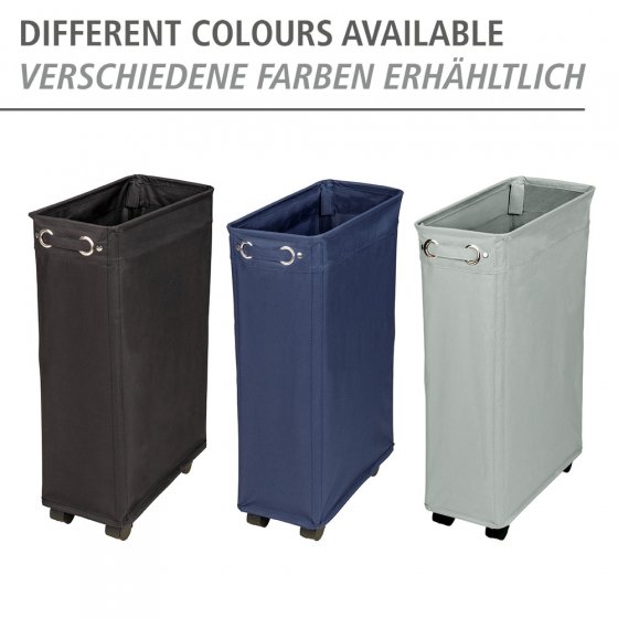 Wäschesammler Mod. Corno Schwarz, Wäschekorb, 43 l 