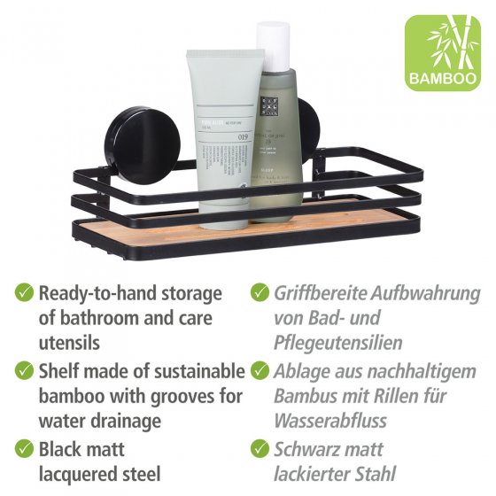 Static-Loc® Wandablage Mod. Alba, Badezimmerablage 