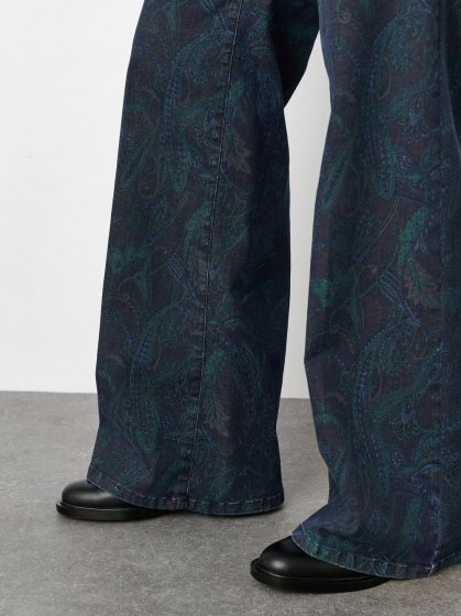 Loose-fit-Jeans Jenny Palazzo 