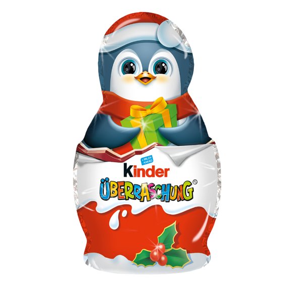 kinder Schokolade kleine Weihnachts Hohlfigur mit Überraschung 36g 