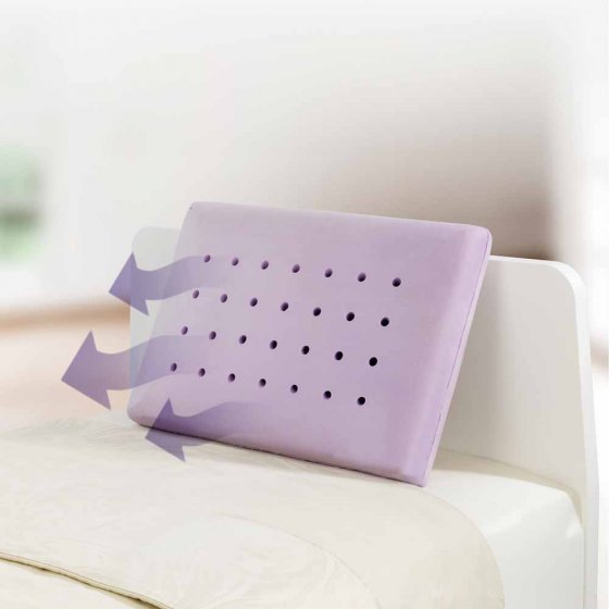Nackenstütz-Kissen Visco Lavendel 