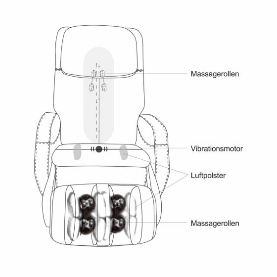 Massagesessel „Premium“, beige 