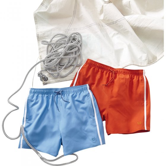 Mikrofaser-Badeshorts - 2er Set 