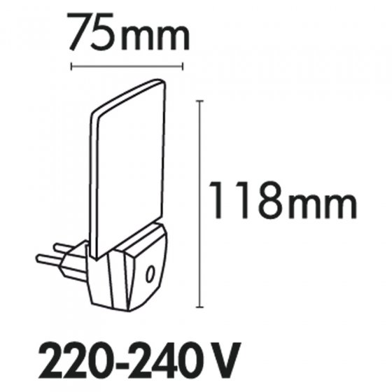 LED-Nachtlicht - 3er Set 